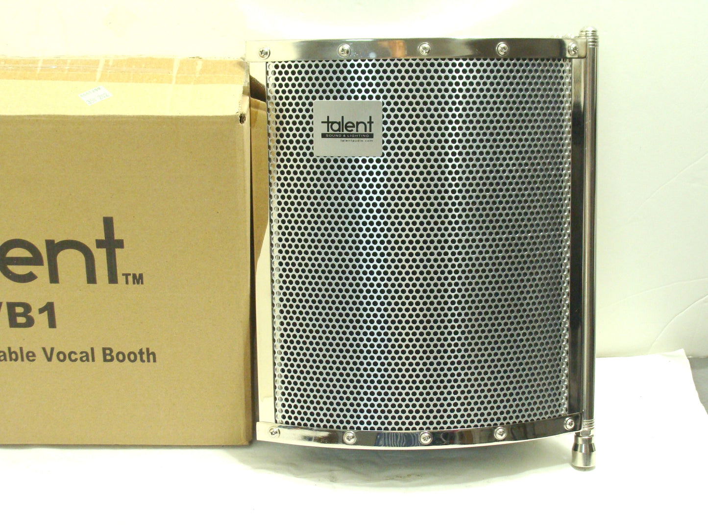 Talent VB1 Folding Portable Vocal Booth + Sound & Lighting System